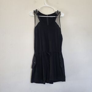rag & bone lyocell/ silk combo sleeveless romper size 2